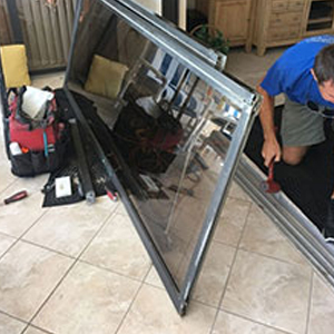 sliding glass door frame repair Azusa